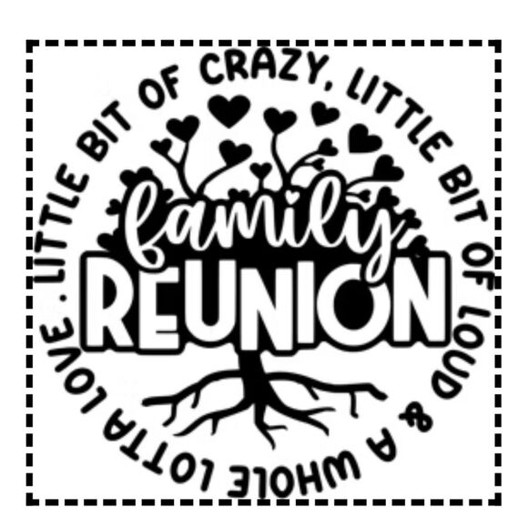 35 DTF Family Reunion Tshirt transfers. - Picture 1 of 3